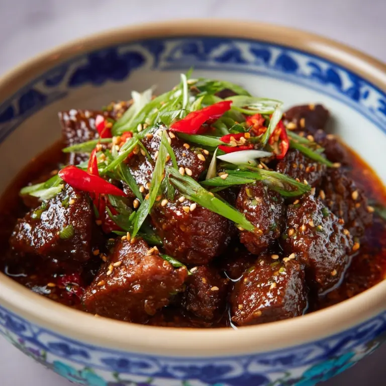 Sichuan Boiled Beef Recipe