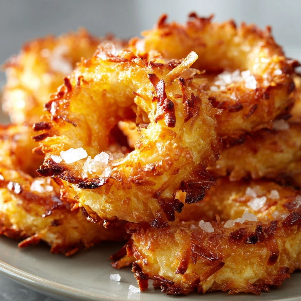 Fried Piña Colada Rings Recipe - Recipe Image