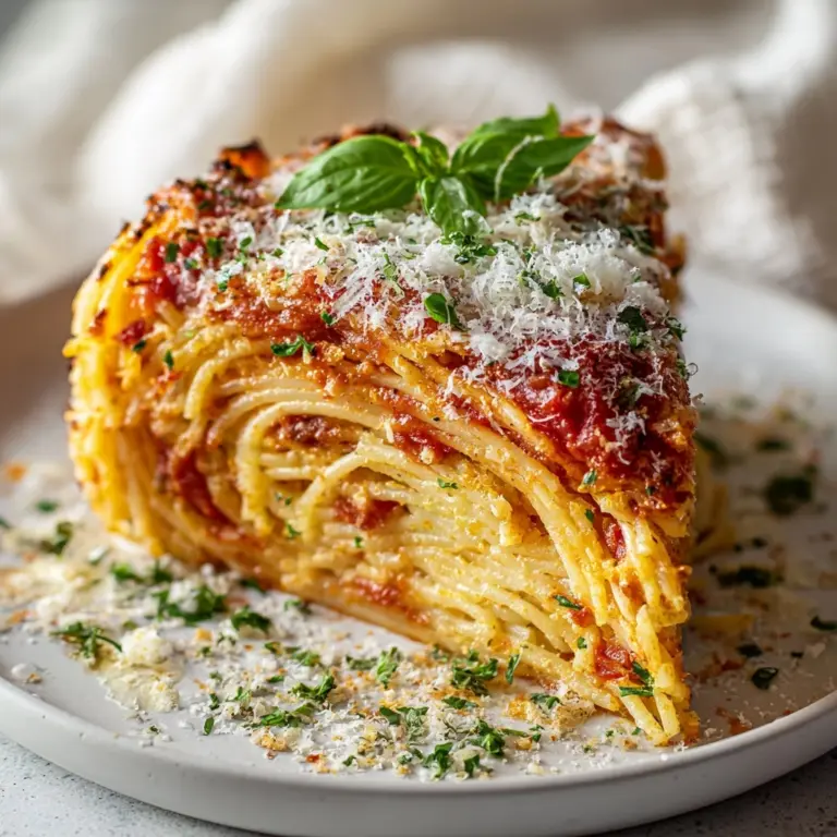 Spaghetti Pie Recipe