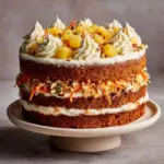Hawaiian Pineapple Carrot Cream Cake Recipe