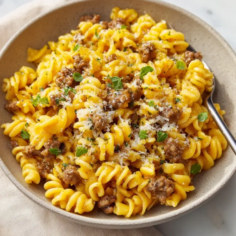 Gramigna Pasta with Sausage: A Hearty Italian Delight Recipe