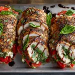Caprese Stuffed Chicken Breast Recipe