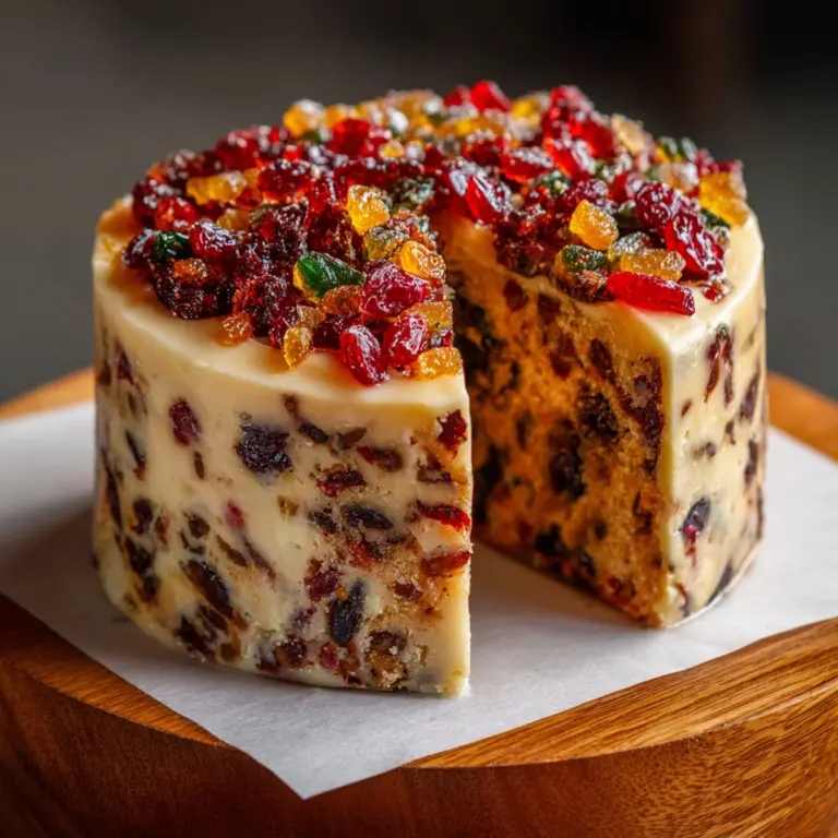 Christmas Fruit Cake Recipe