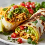 Chicken Avocado Ranch Burritos Recipe