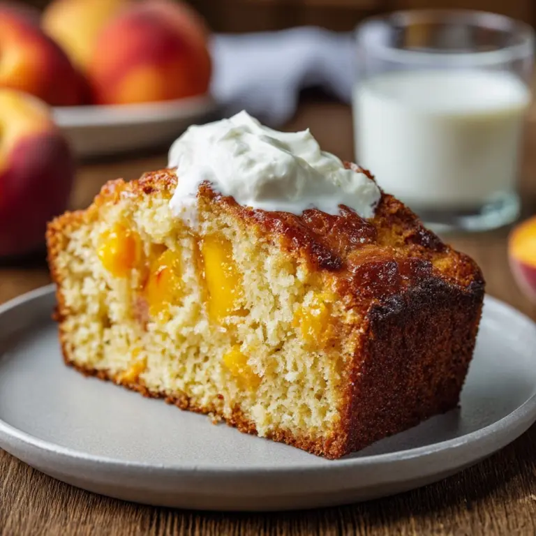 Southern Peach Bread Recipe