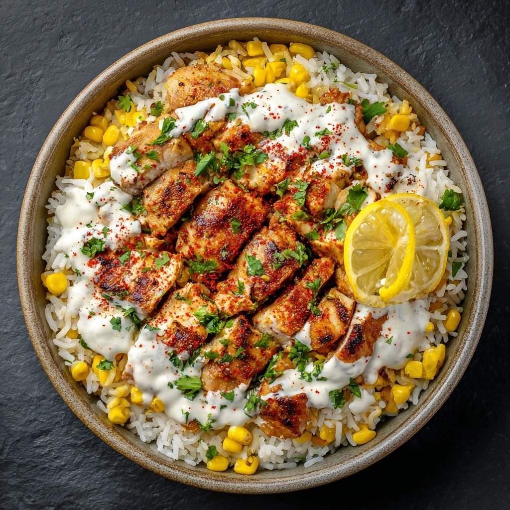 Street Corn Chicken Rice Bowl Recipe - Recipe Image