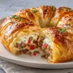 Philly Cheese Steak Crescent Ring Recipe