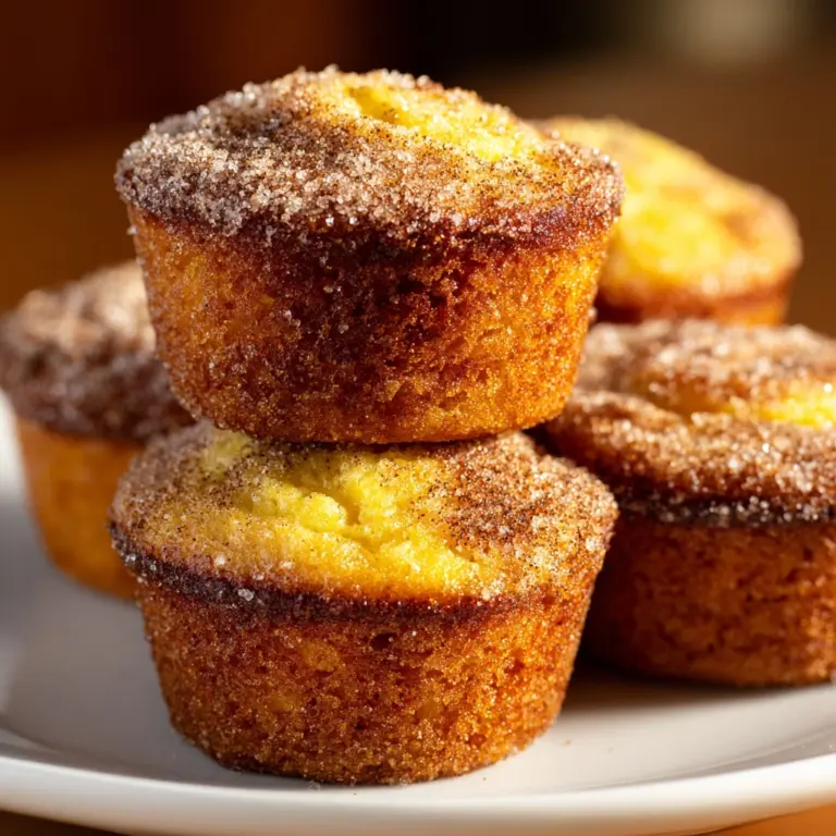 Keto Mini Cinnamon Sugar Muffins Recipe