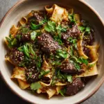 Cumin Lamb Noodles Recipe