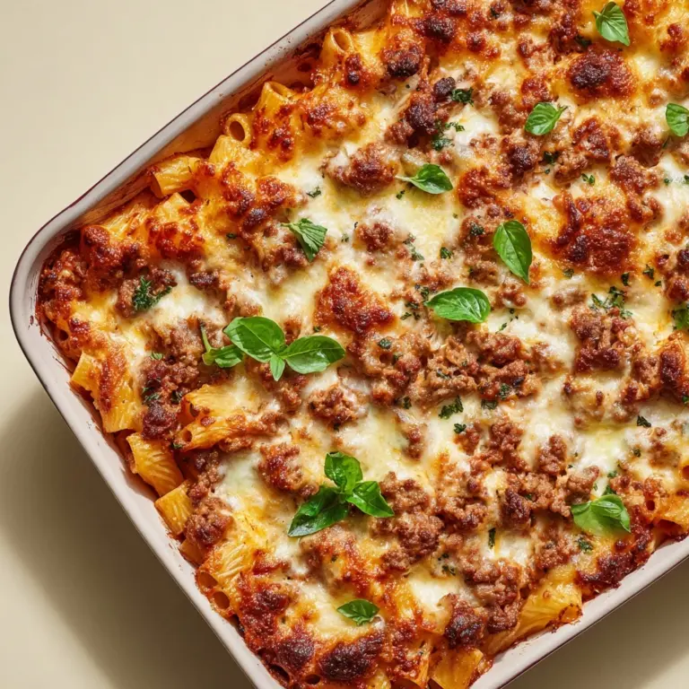 Beef Lombardi Casserole Recipe