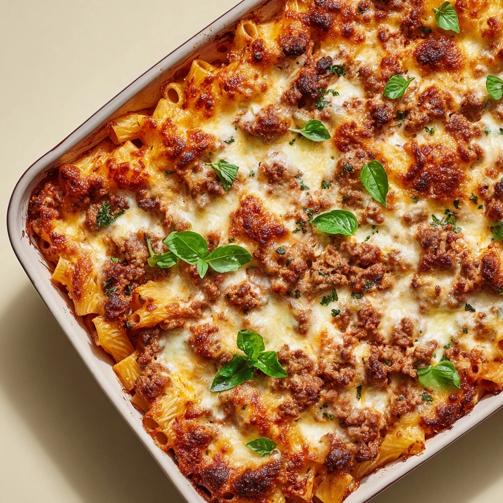 Beef Lombardi Casserole Recipe - Recipe Image