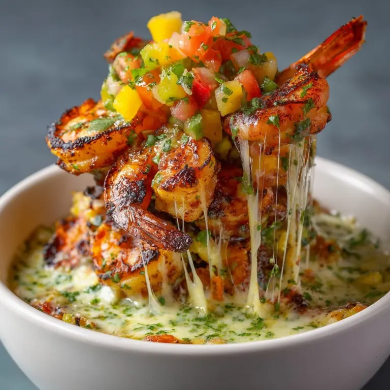 Grilled Shrimp & Avocado Salad Recipe