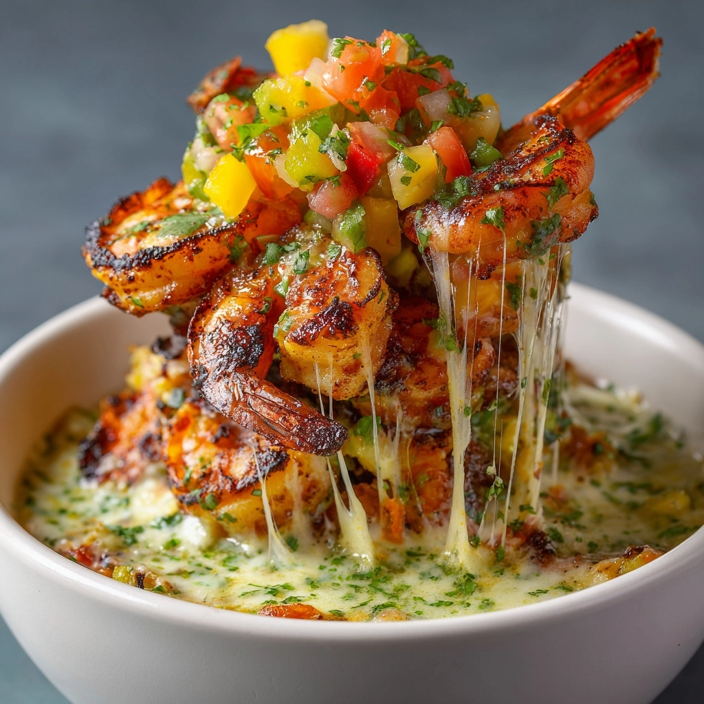 Grilled Shrimp & Avocado Salad Recipe - Recipe Image