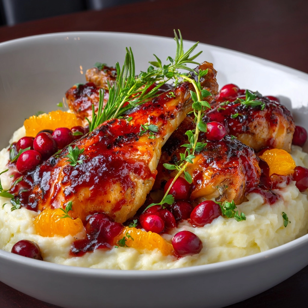 Cranberry Orange Chicken Recipe - Recipe Image