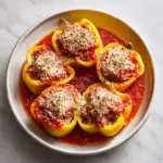 Stuffed Banana Peppers in Savory Tomato Sauce Recipe