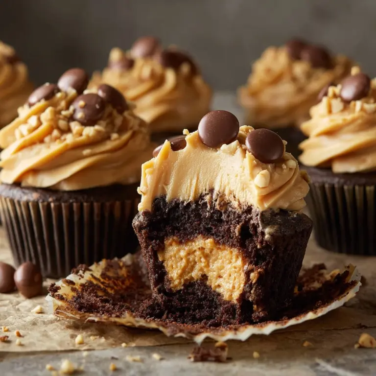 Peanut Butter Cup Cupcakes Recipe