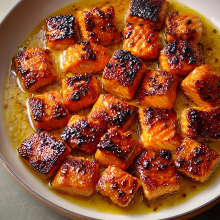 Pan-Seared Salmon Bites Recipe