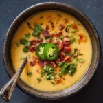 Smoky Jalapeño Cheddar Potato Soup Recipe