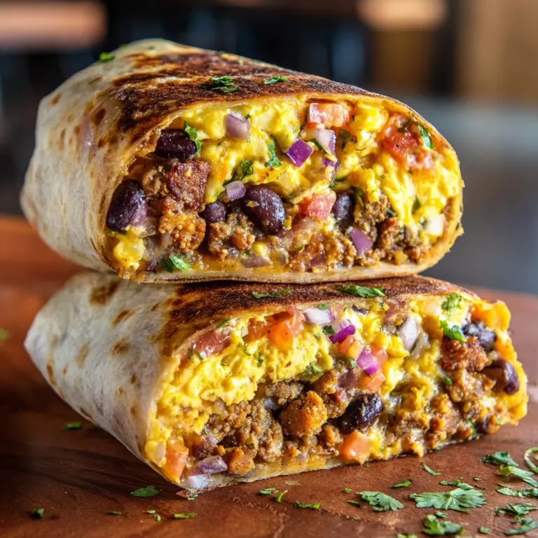Breakfast Burrito Meal Prep Recipe
