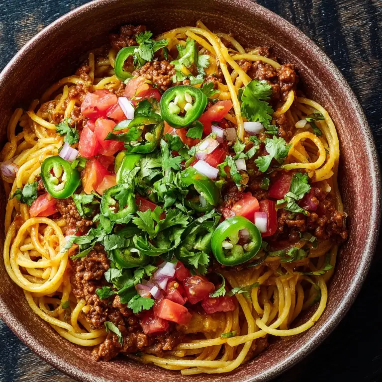 The Best Taco Spaghetti Recipe