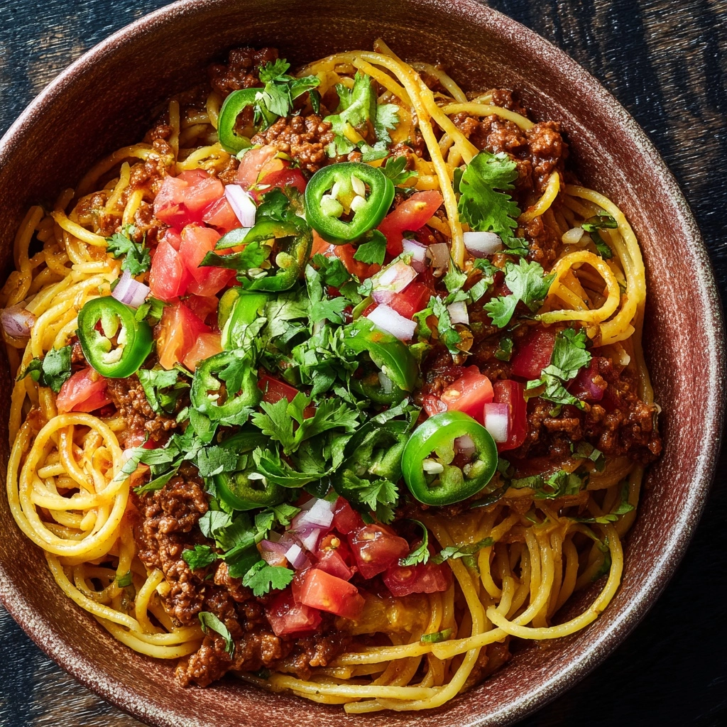 The Best Taco Spaghetti Recipe