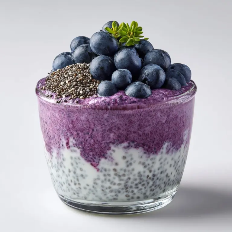 Blueberry Chia Seed Pudding Recipe