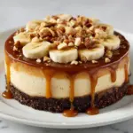 Banana Caramel Nut Cheesecake Recipe
