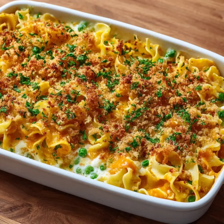 Easy Tuna Noodle Casserole Recipe