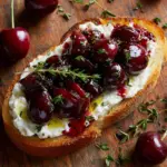 Honey Whipped Feta and Cranberry Crostini Recipe