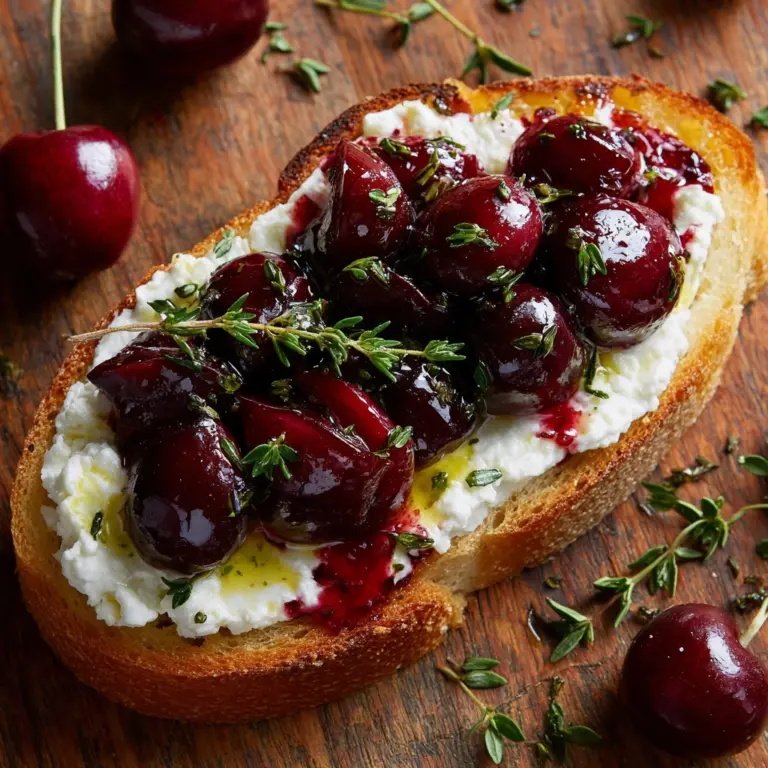 Honey Whipped Feta and Cranberry Crostini Recipe