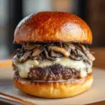 French Onion Steak Sandwich with Grilled Mushrooms Recipe