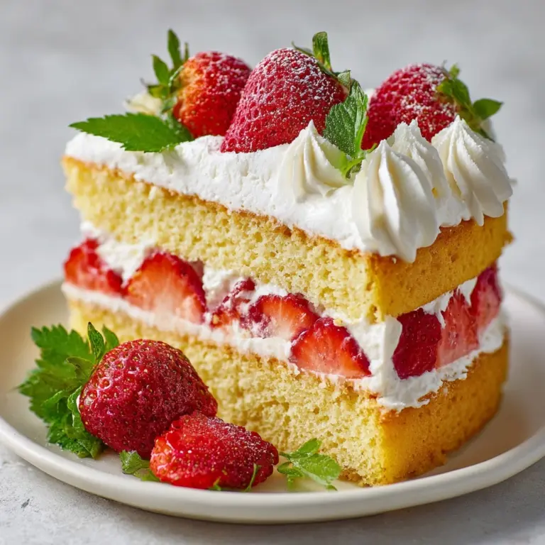 Easy Strawberry Shortcake Recipe