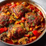 One-Pan Chicken Cacciatore with Peppers Recipe