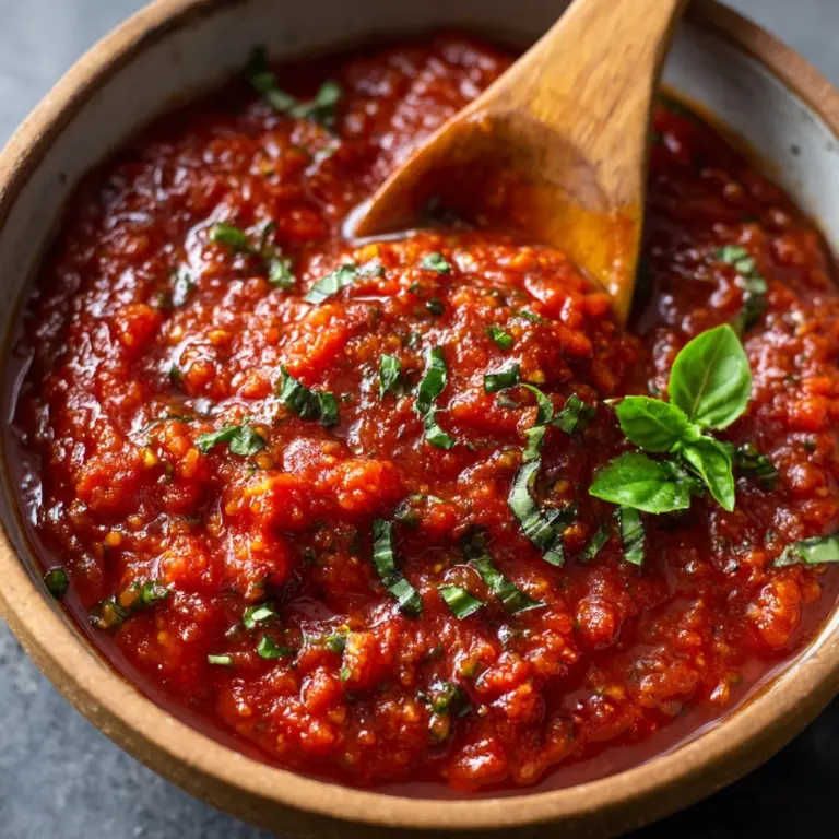 Easy Homemade Marinara Sauce for Pasta Nights Recipe