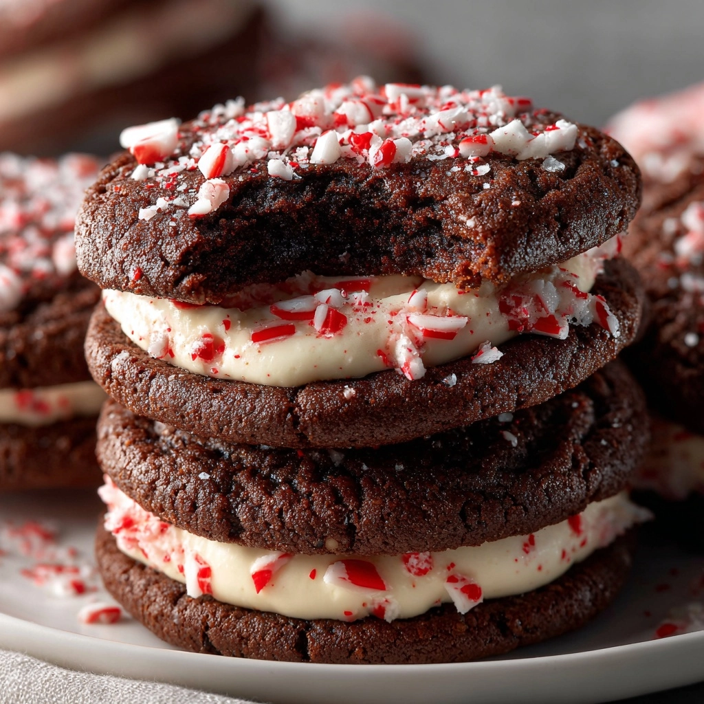 Peppermint Hot Chocolate Cookies Recipe