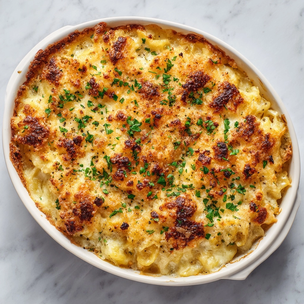 Creamy Spaghetti Squash Au Gratin Recipe - Recipe Image