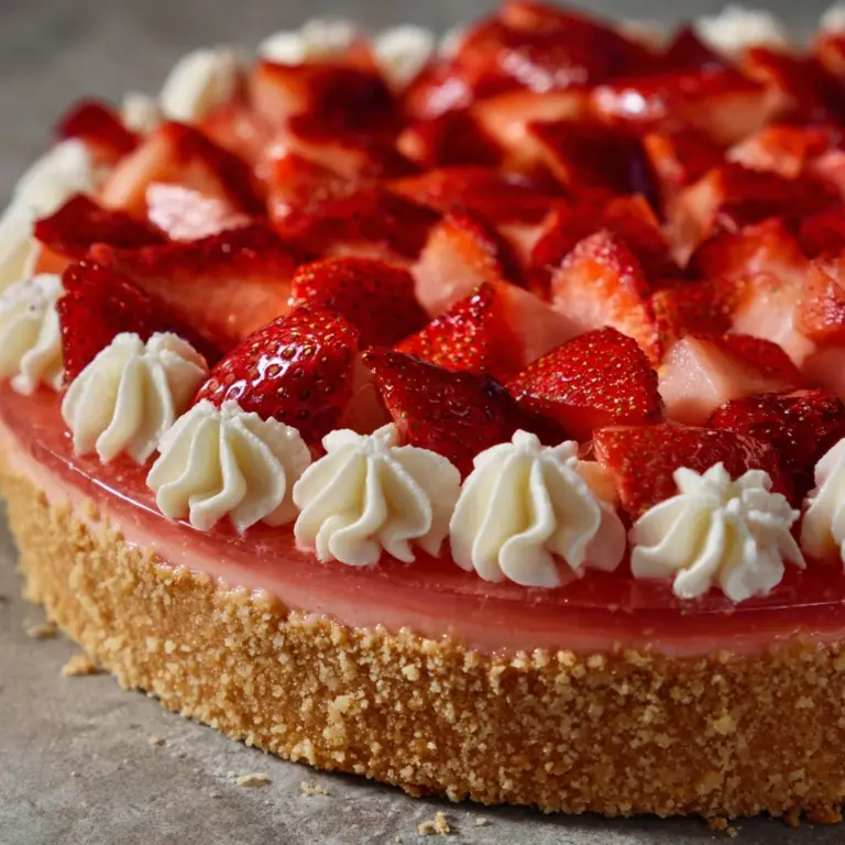 Strawberry Icebox Pie Recipe