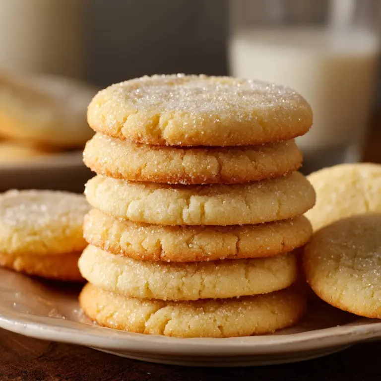 Soft and Chewy Sugar Cookies Recipe