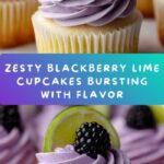 Refreshing Blackberry Lime Cupcakes Recipe