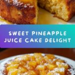 Pineapple Juice Cake Recipe