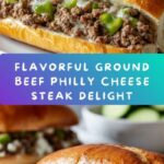 Ground Beef Philly Cheese Steak Recipe