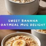 Simple Banana Oatmeal Mug Dessert to Savor Recipe