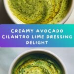 Creamy Avocado Cilantro Lime Dressing Recipe