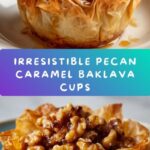 Pecan Caramel Baklava Cups Recipe