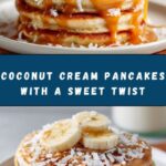 Sweet Coconut Cream Pancakes Recipe