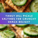 Crunchy Dill Pickle Saltines That Elevate Snack Time Recipe