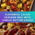 Cajun Seafood Boil with Garlic Butter Sauce Recipe