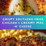 Southern Fried Chicken with Creamy Mac and Cheese Recipe