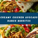 Chicken Avocado Ranch Burritos Recipe