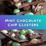 No-Bake Mint Chocolate Chip Clusters Recipe